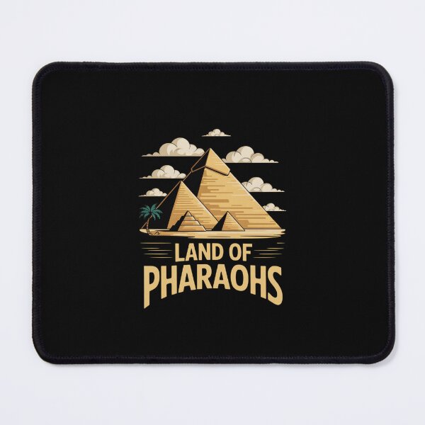 Item preview, Land of Pharaohs – Cartoon Pyramids of Egypt T-Shirt Design designed and sold by Selora1.