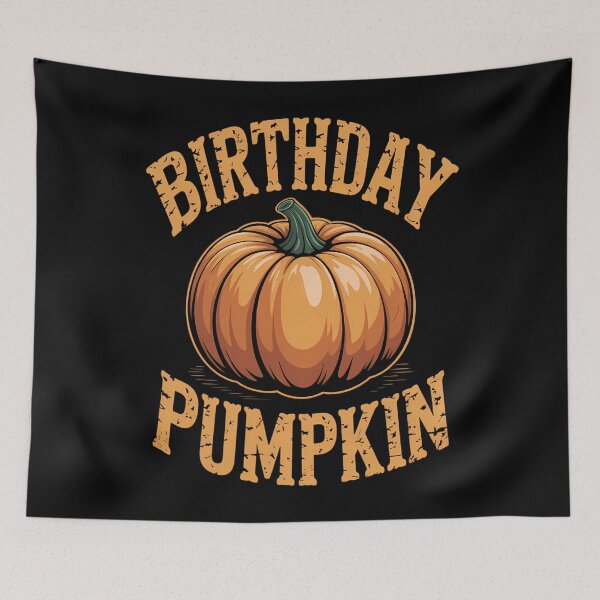 Item preview, Birthday Pumpkin Halloween Party designed and sold by DoorwayThreads.