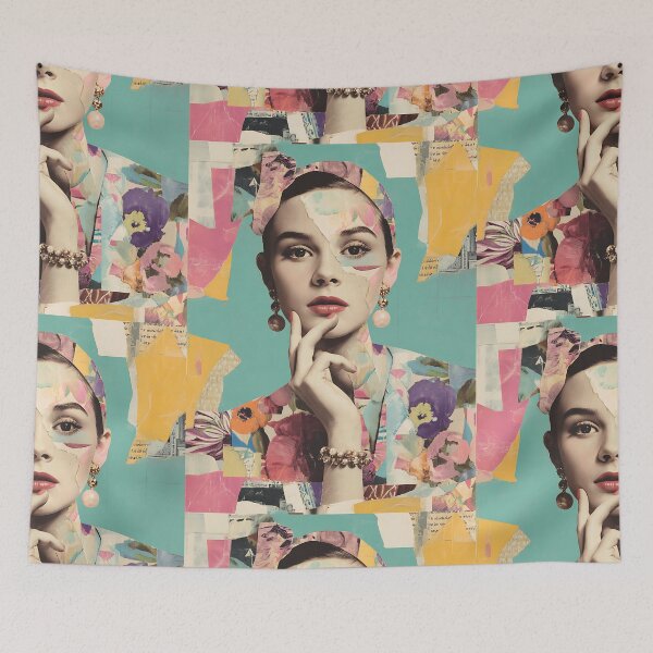 Item preview, Flirty Coquette Aesthetic Collage designed and sold by bapupa.