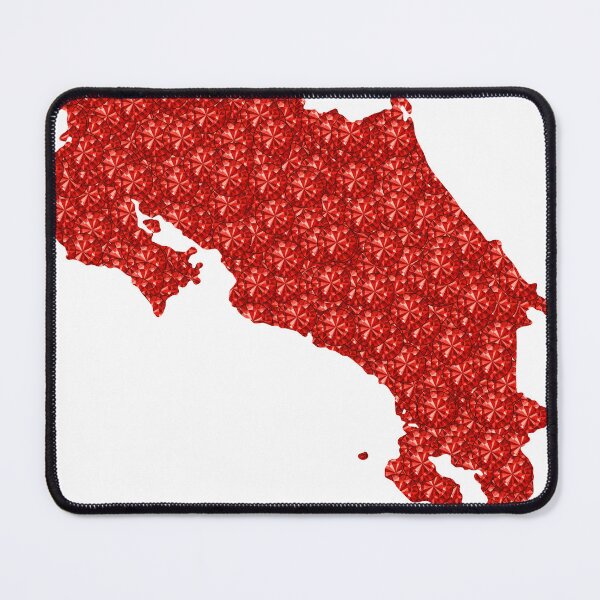 Item preview, Red Rhinestone Costa Rica designed and sold by TheIconSmith.