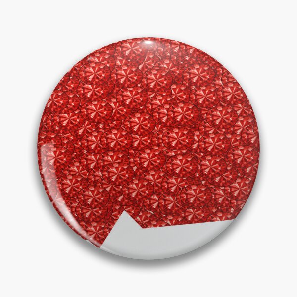 Item preview, Red Rhinestone Connecticut designed and sold by TheIconSmith.