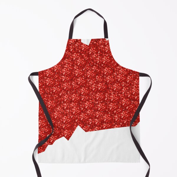 Item preview, Red Rhinestone Connecticut designed and sold by TheIconSmith.