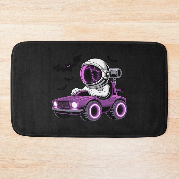 Item preview, Monster Car Astronaut – Spooky Halloween Space Explorer Design designed and sold by ColorSplash123.