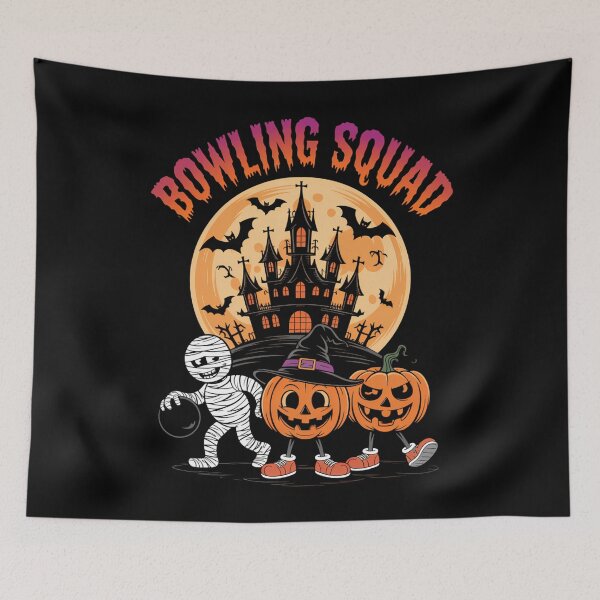 Item preview, Bowling Squad Halloween Horror  Witch designed and sold by DoorwayThreads.