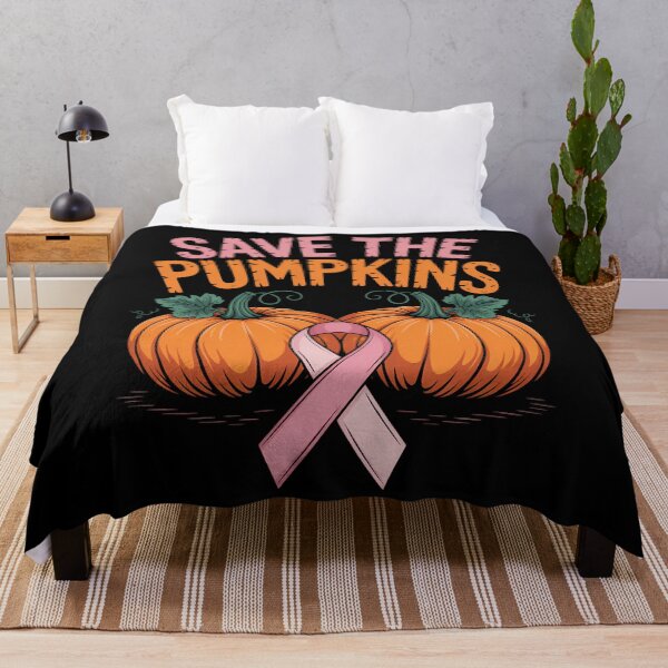 Item preview, Breast Cancer Awareness Halloween designed and sold by DoorwayThreads.