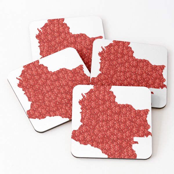 Item preview, Red Rhinestone Colombia designed and sold by TheIconSmith.