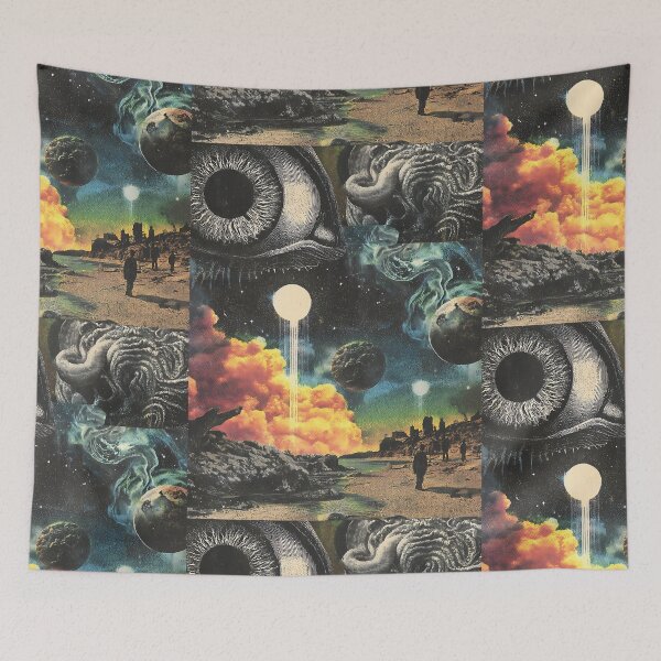 Item preview, Existential Cosmic Horror Collage designed and sold by bapupa.