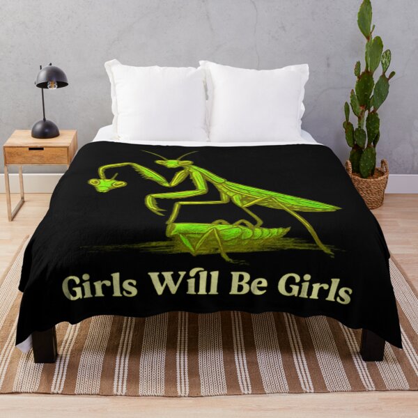 Item preview, Girl Will Be Girls Praying Mantis designed and sold by Tae-bois.