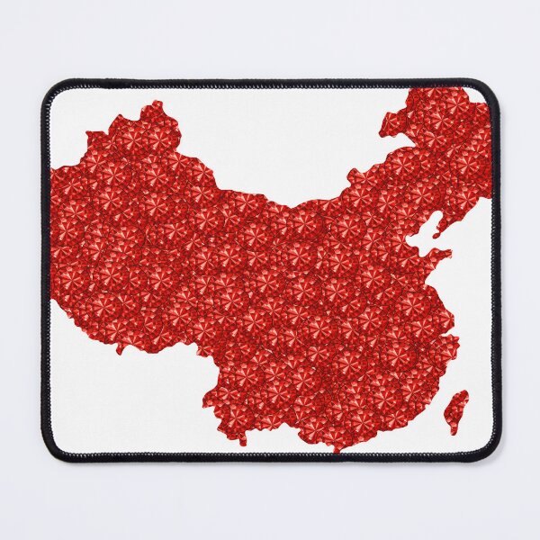 Item preview, Red Rhinestone China designed and sold by TheIconSmith.