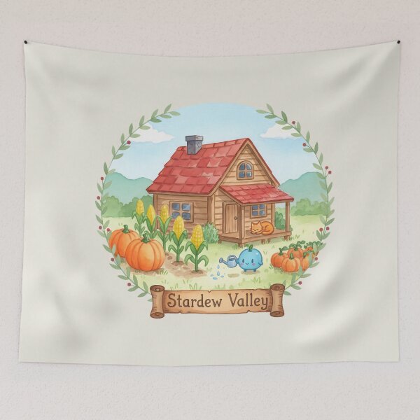 Item preview, Stardew Valley Farmhouse Life designed and sold by TorqueAndTone.