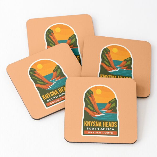 Item preview, Knysna Heads – Garden Route South Africa Sticker designed and sold by The Digital Compass.