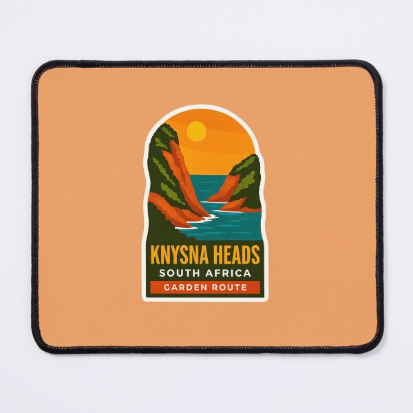 Item preview, Knysna Heads – Garden Route South Africa Sticker designed and sold by The Digital Compass.
