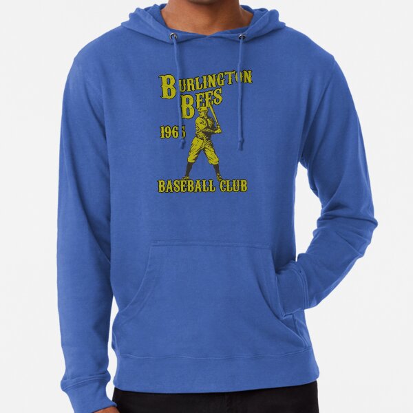 BURLINGTON BEES VINTAGE BASEBALL CLUB DEFUNCT Lightweight Hoodie