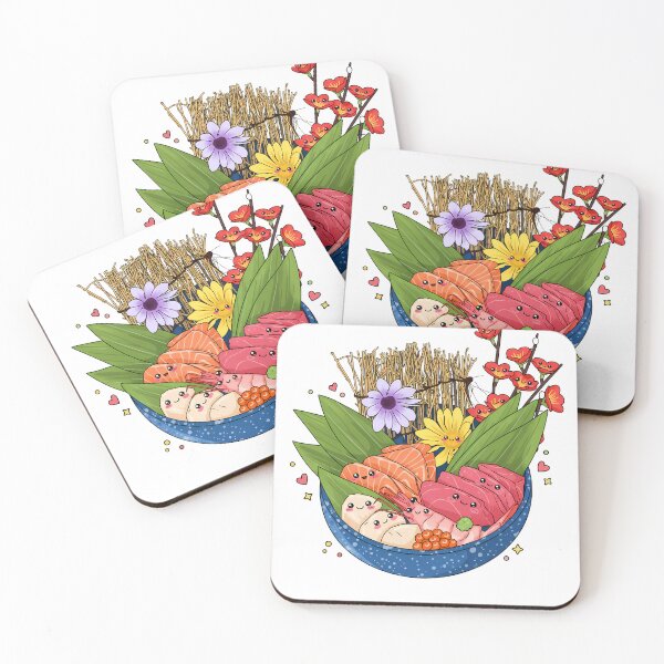 Item preview, Smiling Sashimi & Strawberry Delight designed and sold by meesub.