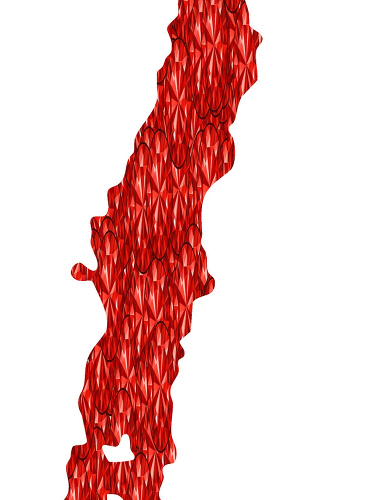 Thumbnail 4 of 4, iPhone Case, Red Rhinestone Chile designed and sold by TheIconSmith.