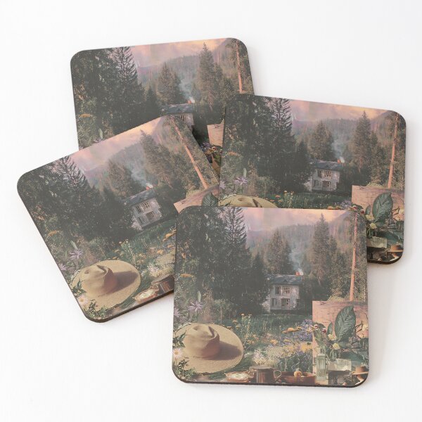 Item preview, Cozy Cottagecore Aesthetic Collage designed and sold by bapupa.