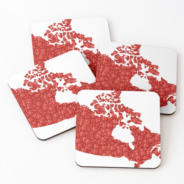 Item preview, Red Rhinestone Canada designed and sold by TheIconSmith.