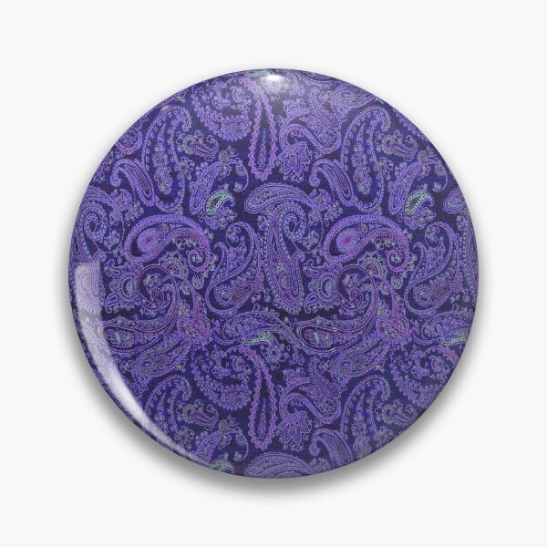 Item preview, purple paisley designed and sold by cobblehill.