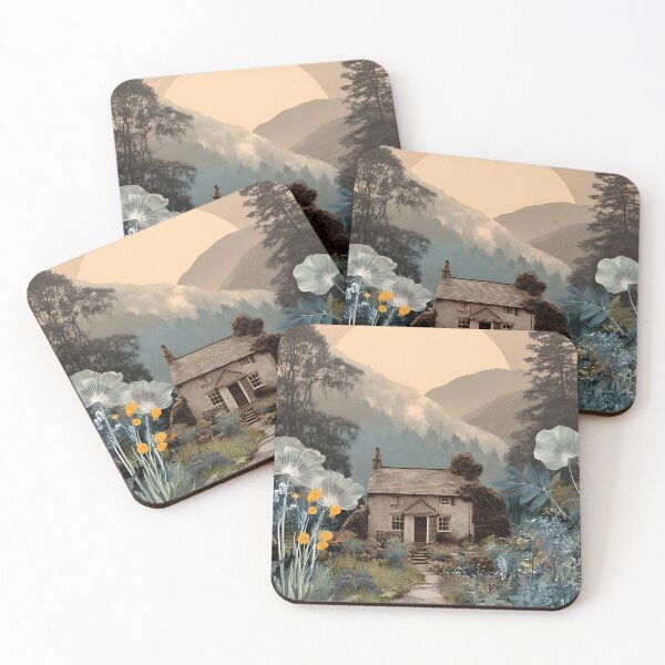 Item preview, Whimsical Cottagecore Aesthetic Collage designed and sold by bapupa.