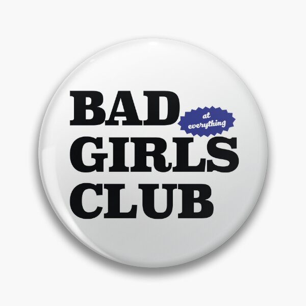 Item preview, Bad (at everything) Girls Club | Blue designed and sold by The Cheeky Print.