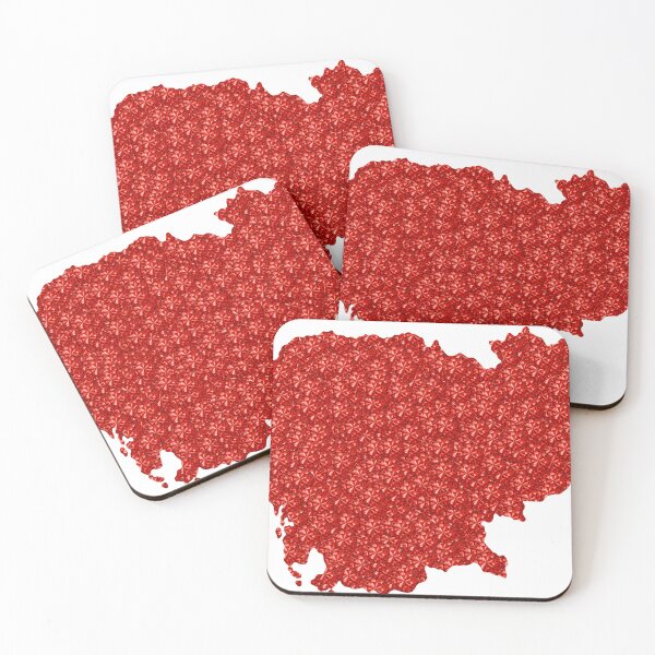 Item preview, Red Rhinestone Cambodia designed and sold by TheIconSmith.