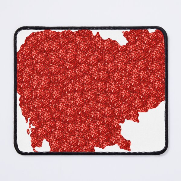Item preview, Red Rhinestone Cambodia designed and sold by TheIconSmith.
