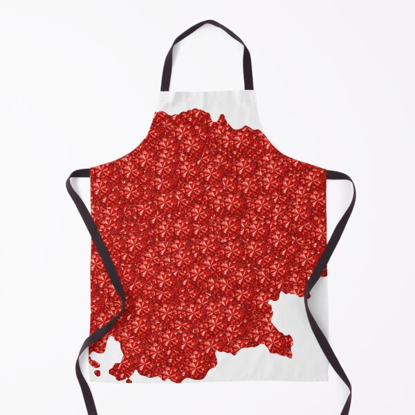 Item preview, Red Rhinestone Cambodia designed and sold by TheIconSmith.