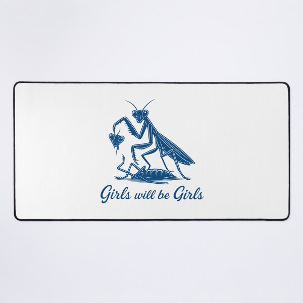Item preview, Girl Will Be Girls Praying Mantis designed and sold by Tae-bois.