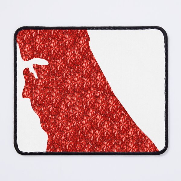 Item preview, Red Rhinestone California designed and sold by TheIconSmith.