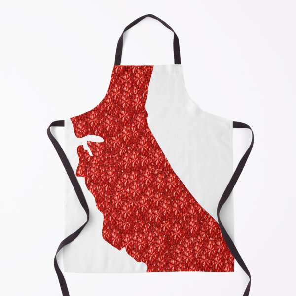 Item preview, Red Rhinestone California designed and sold by TheIconSmith.