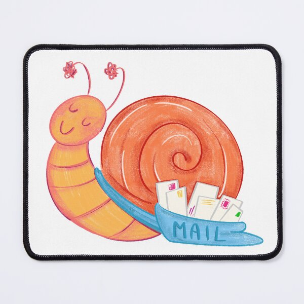 Item preview, Cute snail mail digital illustration for pen pals designed and sold by Halcja.