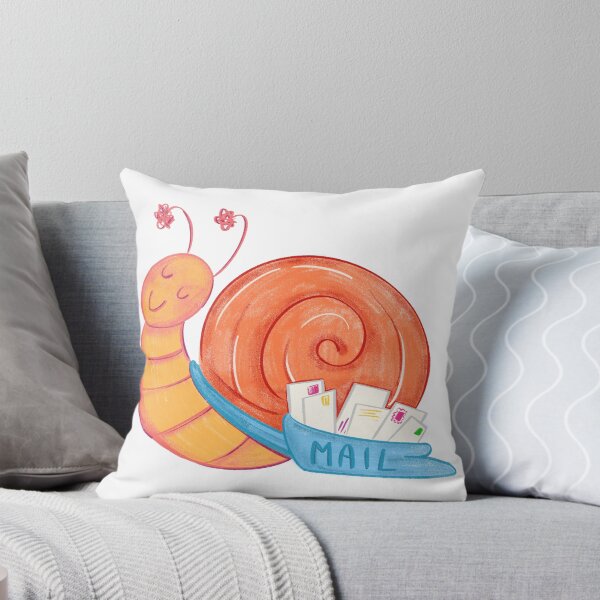Item preview, Cute snail mail digital illustration for pen pals designed and sold by Halcart.