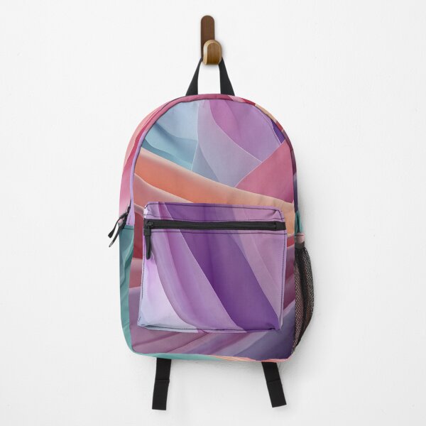 Item preview, Abstract Pastel Fabric Waves designed and sold by Jirka Svetlik, Studio Illuvision.