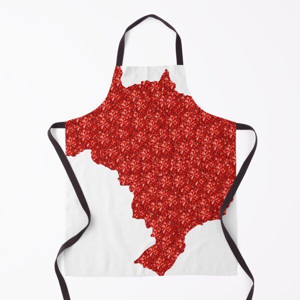 Item preview, Red Rhinestone Brazil designed and sold by TheIconSmith.