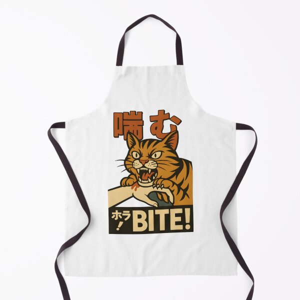 Item preview, Bite! Japanese Cat Manga Cat Japanese Horror Anime designed and sold by yana-lbot.