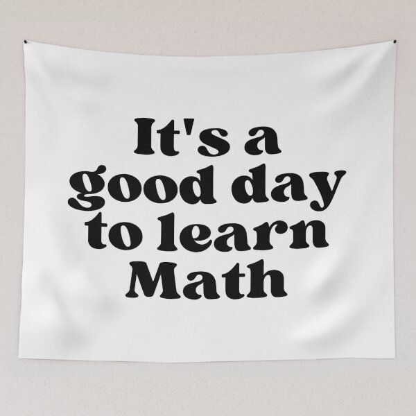 Item preview, It's a good day to learn Math designed and sold by SWETA HALDER.