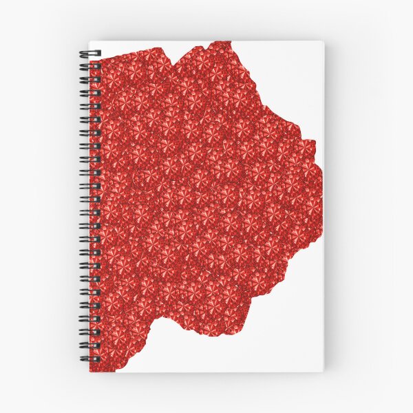 Item preview, Red Rhinestone Botswana designed and sold by TheIconSmith.