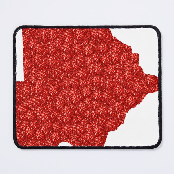 Item preview, Red Rhinestone Botswana designed and sold by TheIconSmith.