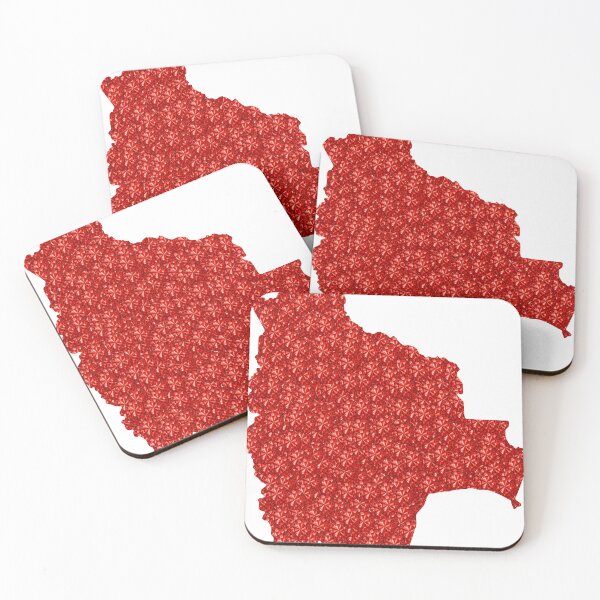 Item preview, Red Rhinestone Bolivia designed and sold by TheIconSmith.