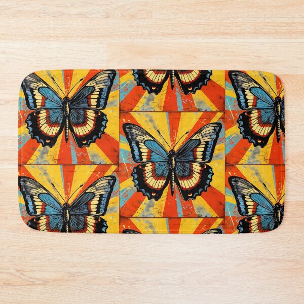 Item preview, A COLORFUL POP ART STYLE BUTTERFLY designed and sold by infinitearte.