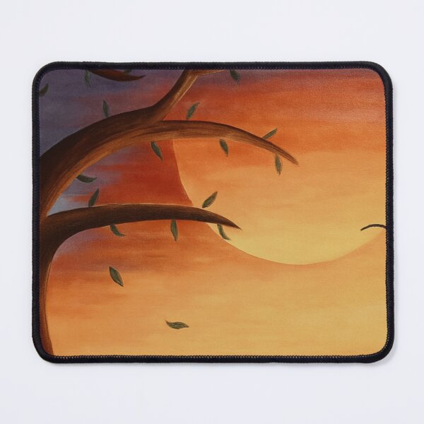 Item preview, Sunset Serenity Wall Art – Tranquil Sky & Calm Waters – Warm-Muted Tones designed and sold by WittyUnknown.