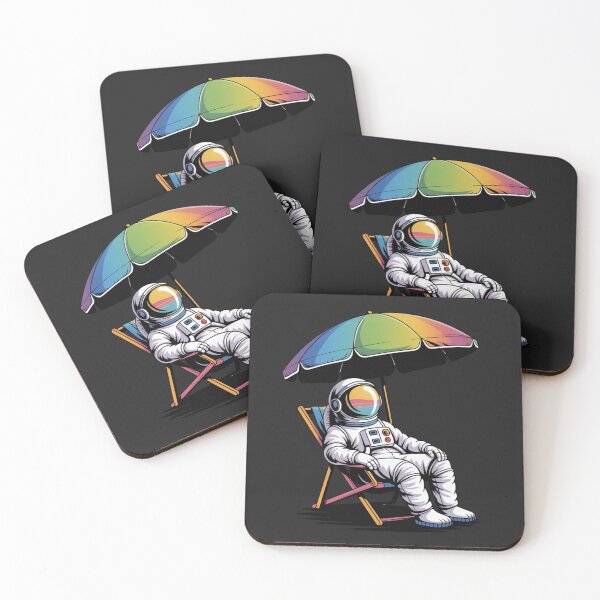Item preview, Beach Astronaut – Cool Summer Space Explorer Design designed and sold by ColorSplash123.