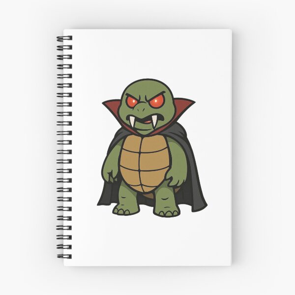 Item preview, Vampire Turtle in Cape – Funny Halloween Creature designed and sold by Confuzz1ed.