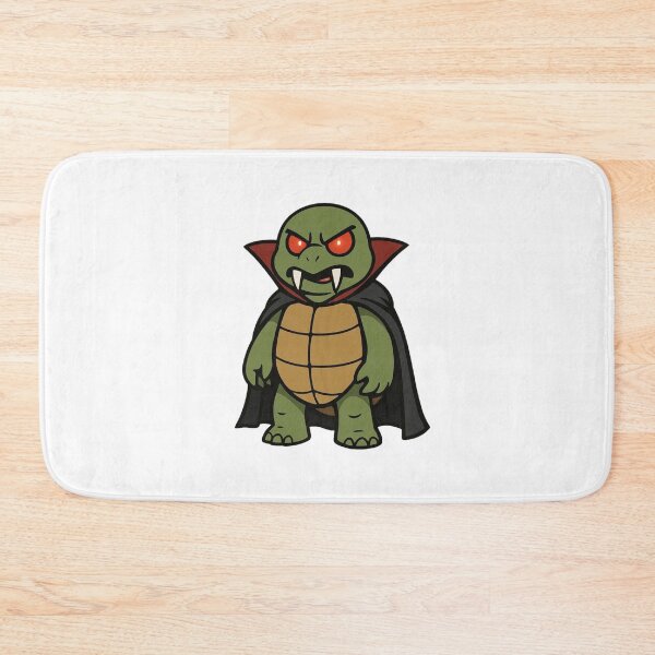 Item preview, Vampire Turtle in Cape – Funny Halloween Creature designed and sold by Confuzz1ed.