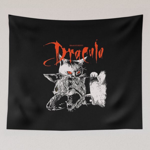 Item preview, Dracula's Feline Fury - Cat vs Dog Cat Japanese Horror Anime   designed and sold by yana-lbot.