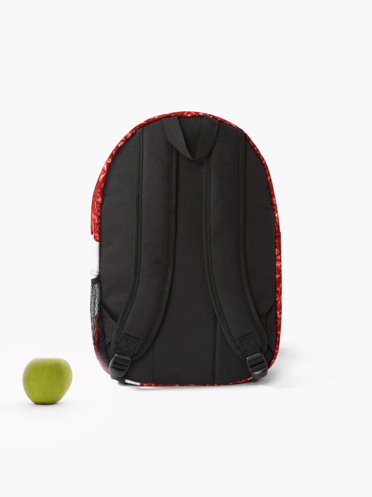 Thumbnail 2 of 3, Backpack, Red Rhinestone Belgium designed and sold by TheIconSmith.