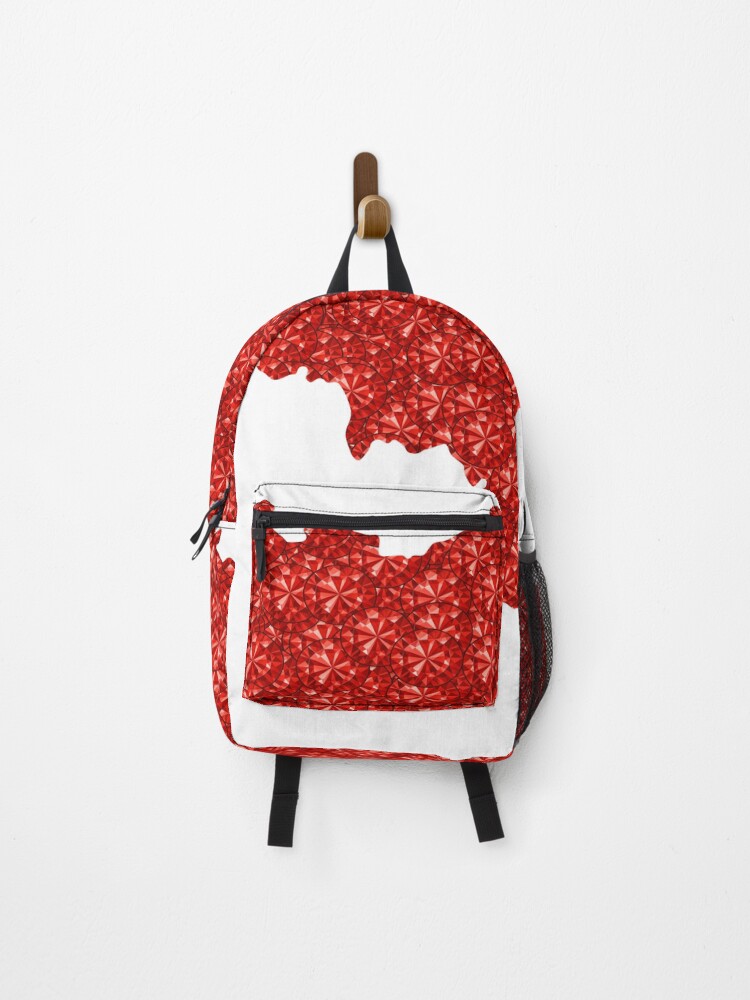 Thumbnail 1 of 3, Backpack, Red Rhinestone Belgium designed and sold by TheIconSmith.