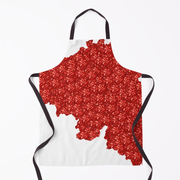 Item preview, Red Rhinestone Belgium designed and sold by TheIconSmith.