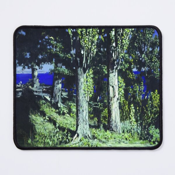 Item preview, Cypresses On A Seashore The Crimea By Arkhyp Kuindzhi designed and sold by Qinmert.