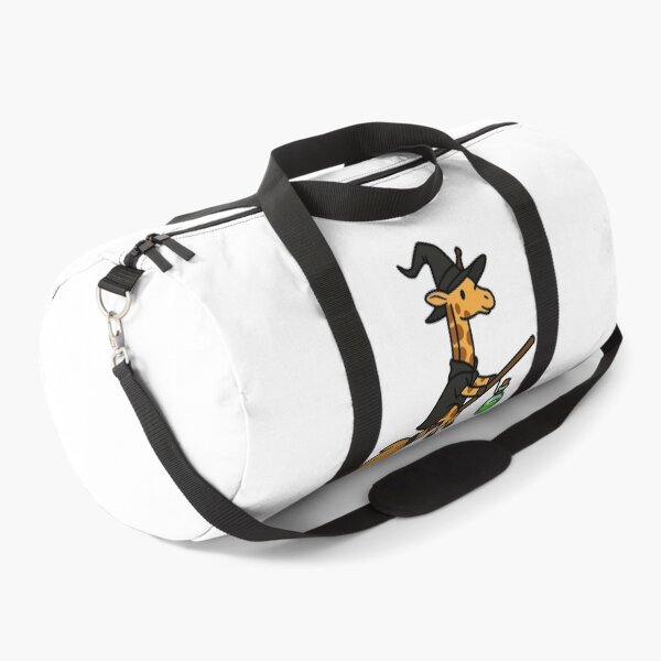 Item preview, Witch Giraffe on Broomstick – Magical Halloween Animal designed and sold by Confuzz1ed.
